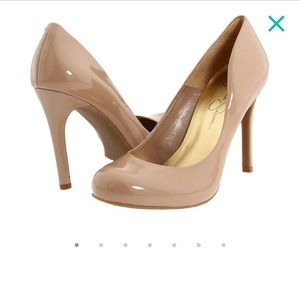 Jessica Simpson patent leather pump